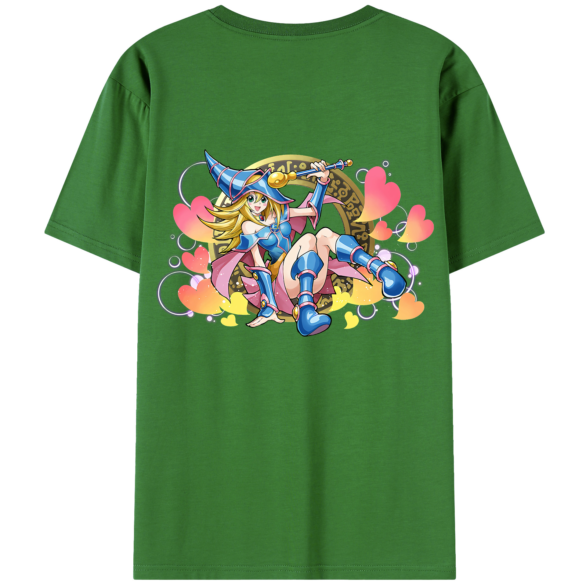 （画像用） 遊☆戯☆王 Yu-Gi-Oh! レディース半袖Tシャツ(バックプリント)
